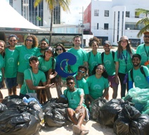 EDUCAOCEAN - limpeza praia do pina 2